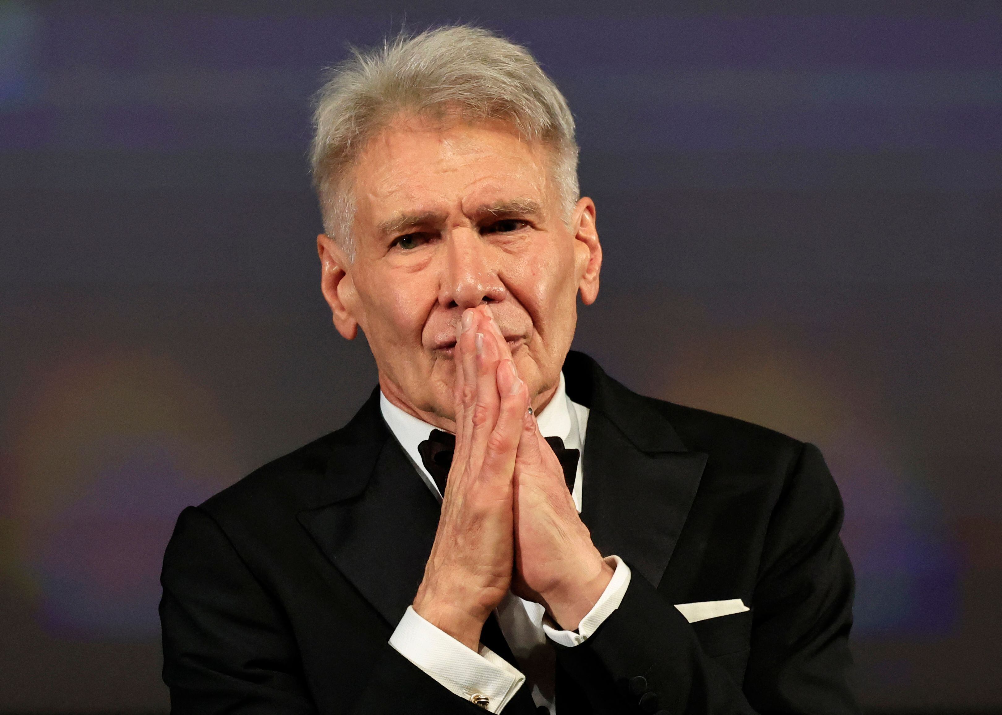 Harrison Ford participó en la edición número 76 del Festival de Cannes, donde recibió un homenaje por su larga trayectoria. 