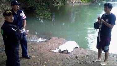 Ubican cuerpo de peón que se ahogó este jueves en San Carlos
