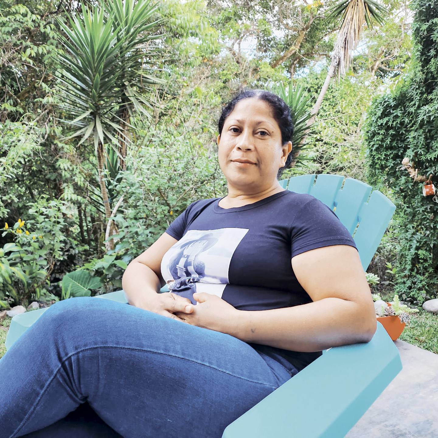 Ana Karina Guzmán, empleada doméstica.