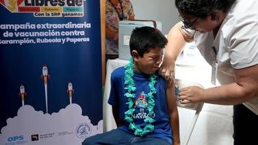 Vacunación contra sarampión está rezagada: apenas se ha colocado mitad de las dosis