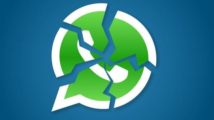 WhatsApp presentó fallas a partir del mediodía, según el sitio web 'Downdetector'.