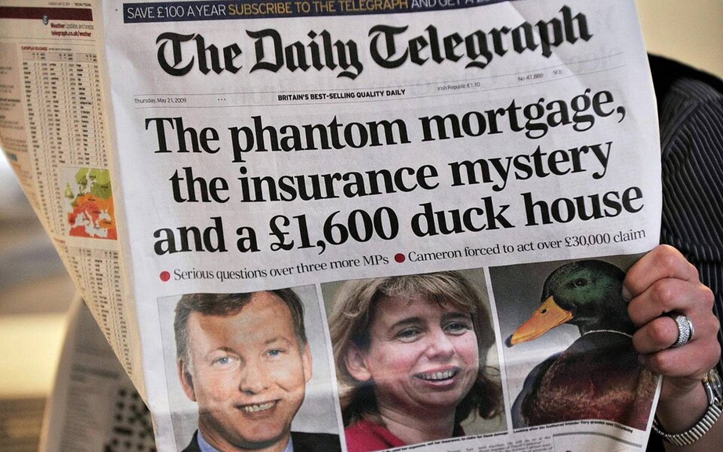 The Daily Telegraph es puesto a la venta