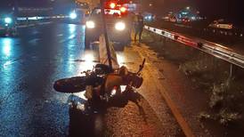 Motociclista fallece en autopista Florencio del Castillo tras accidente