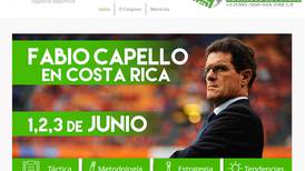 Fabio Capello encabezará congreso en Costa Rica