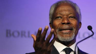 Las lecciones de Kofi Annan sobre liderazgo global