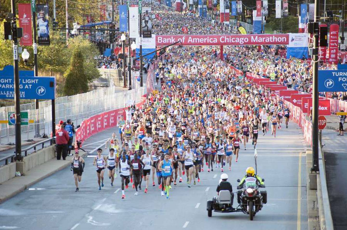 El Maratón de Chicago es un evento muy concurrido y en este 2020 no se celebrará por la covid-19. Fotografía: chicagomarathon.com