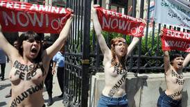 Tres activistas de Femen arrestadas en    Túnez