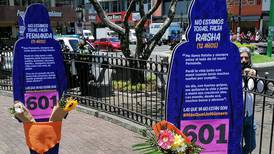 Siluetas en Parque Central recordarán durante tres meses a víctimas de feminicidios 