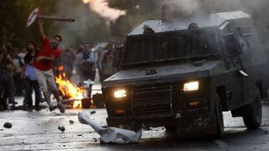 Disturbios en homenaje a represor chileno