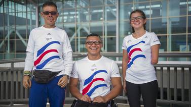 Atletas paralímpicos viajan a Río a cumplir el sueño de representar a Costa Rica   