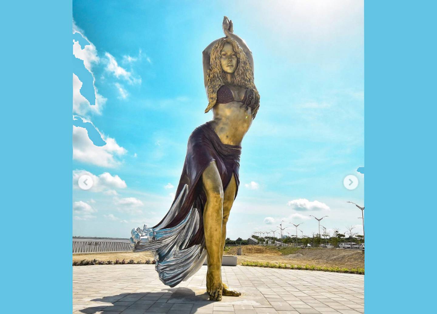 La escultura será el principal símbolo de la tercera unidad funcional del Gran Malecón, la cual ya ha alcanzado un avance del 80%.