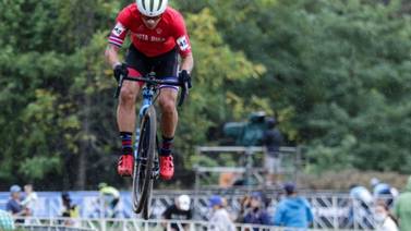 Ciclista de Costa Rica hace historia en el ciclocrós mundial 