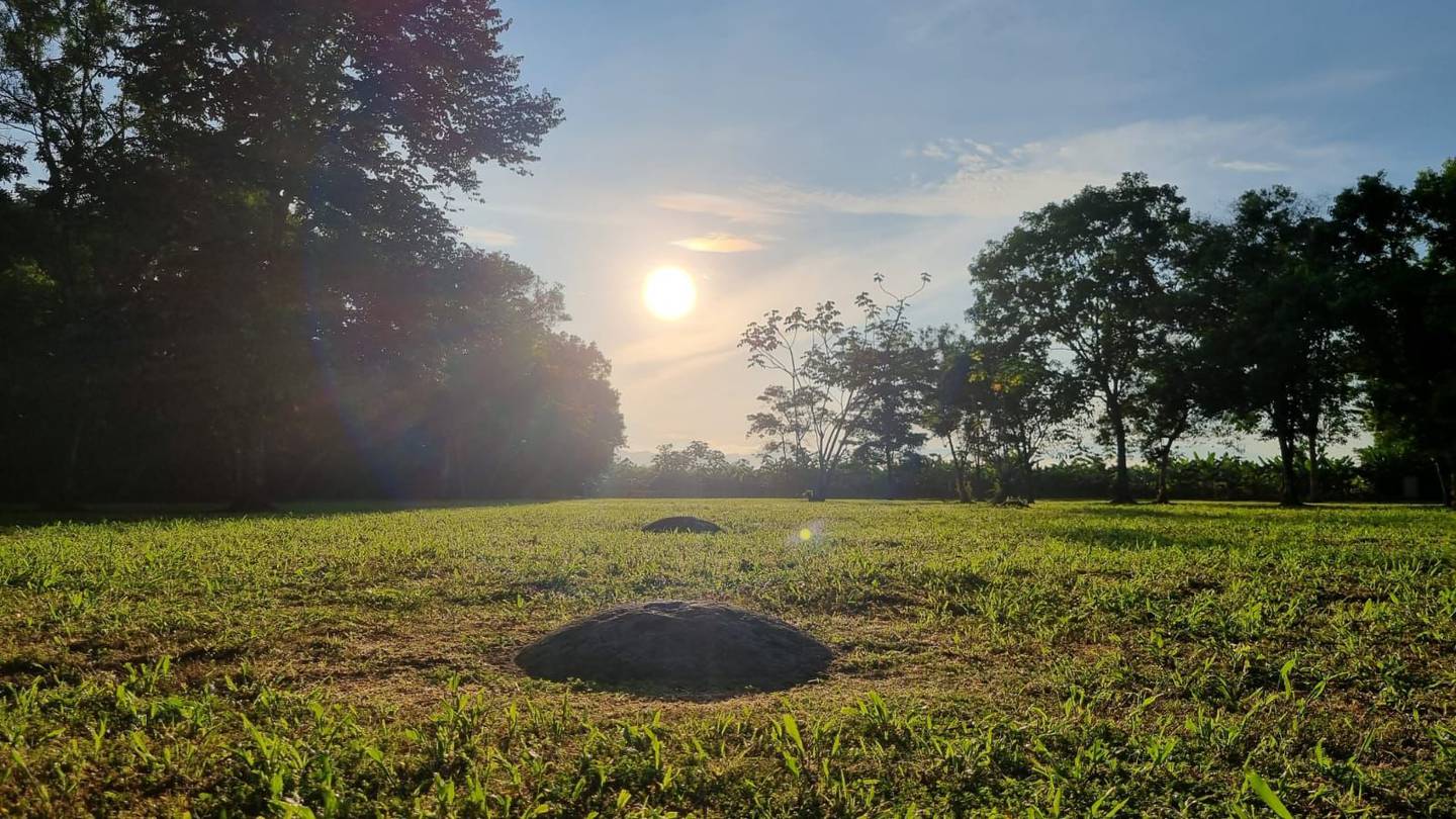 Las esferas precolombinas se podrán ver alineadas con el amanecer hasta el 3 de setiembre (Foto: Carlos Morales)