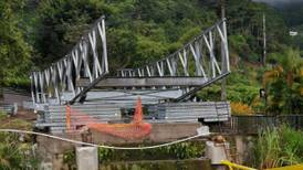 Conavi pretende reabrir paso por puente Negro de Orosi en la segunda semana de noviembre 
