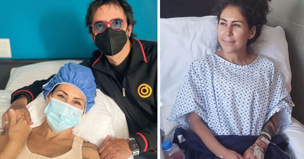 Vica Andrade se recupera satisfactoriamente luego de realizarse una cirugía en la que le retiraron los implantes mamarios. Foto: Instagram