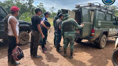 Operación policial reforzada en Crucitas tras amenazas por muerte de orero que enfrentó a Policía