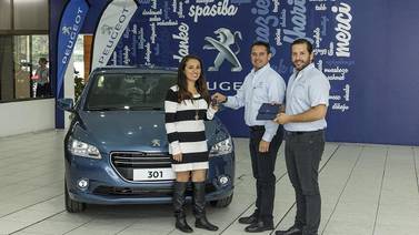 Peugeot Costa Rica entregó auto de la Expocasa 2016  