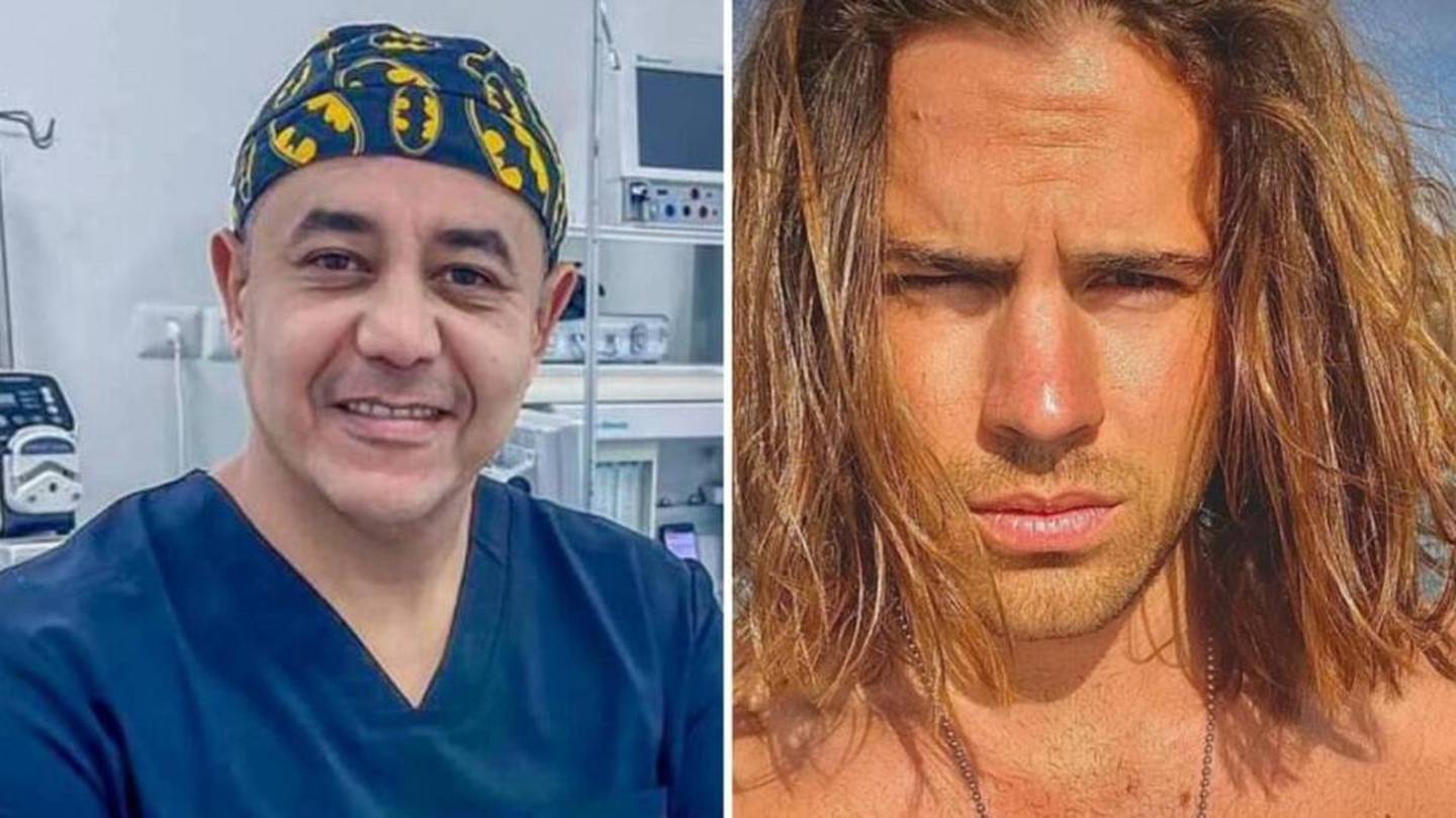 A la izquierda, Edwin Arrieta, cirujano colombiano, asesinado por el español Daniel Sancho, a la derecha. Policía de Tailandia recomendó pena de muerte a Sancho.