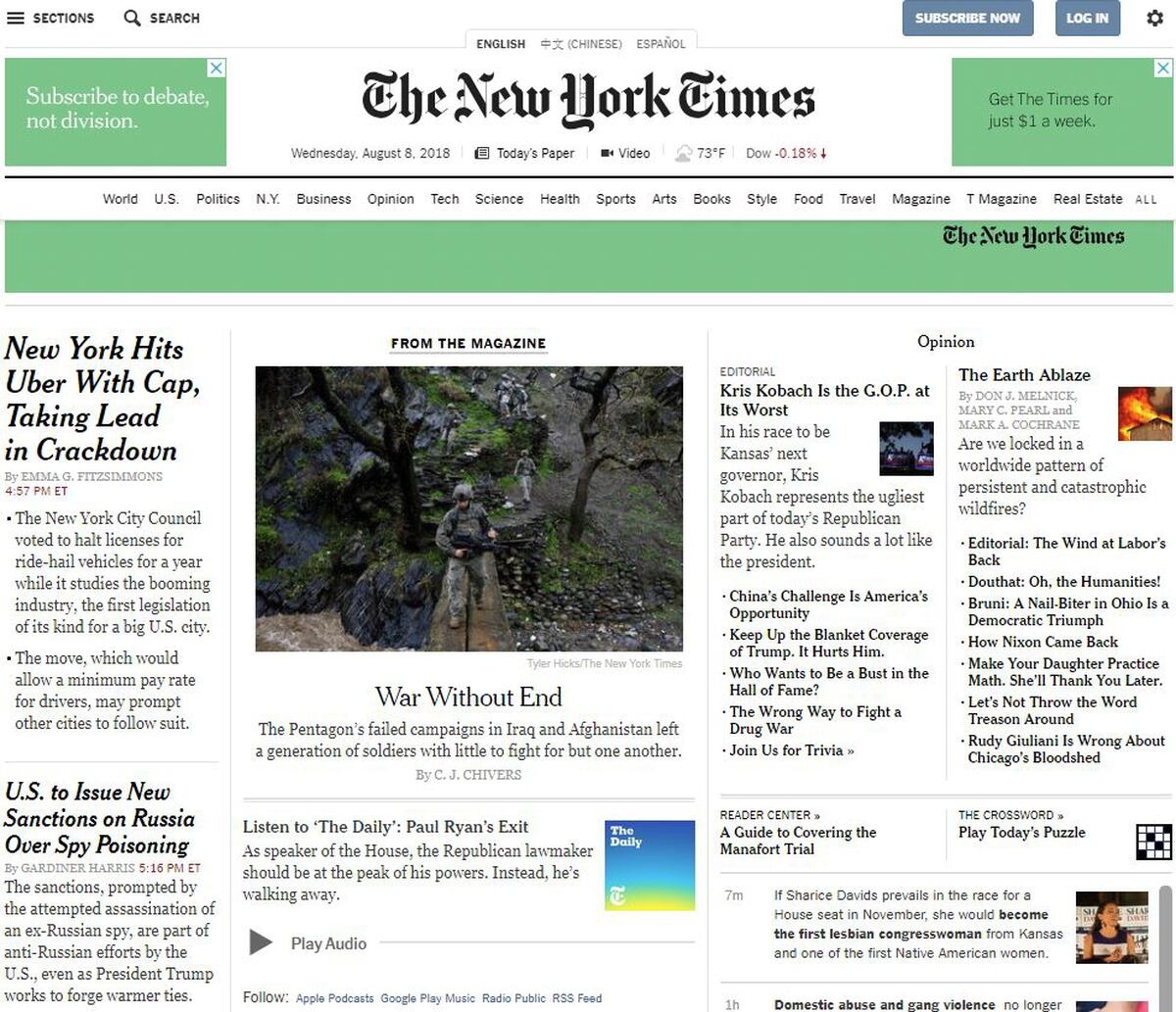 ‘The New York Times’ tendrá pronto más de 4 millones de suscriptores
