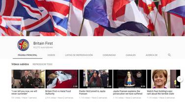 Facebook cierra página de grupo de extrema derecha del Reino Unido