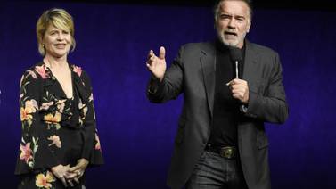 Linda Hamilton y Schwarzenegger celebran reencuentro en ‘Terminator’ 35 años después