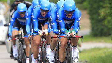 Equipo de Andrey Amador quedó de 11 en la cuarta etapa del Giro