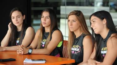 Cuatro atletas ticas asumen exigente reto para motivar a mujeres a hacer deporte