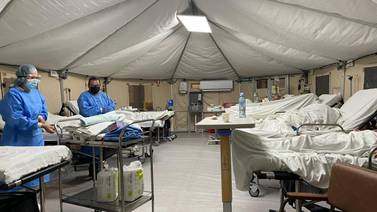 Desesperada lucha en hospitales regionales para salvar enfermos de covid-19