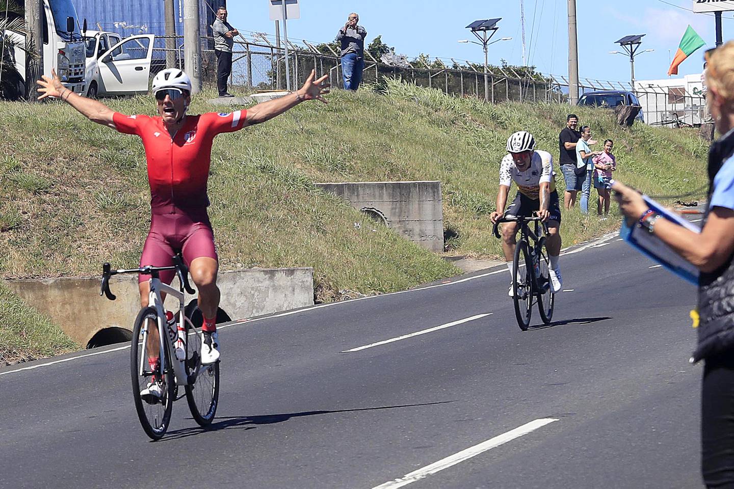 21/12/2023     Sexta etapa de la Vuelta Ciclística a Costa Rica, con salida y meta en el Estadio Nacional en La Sabana con ida y regreso a San Ramón de Alajuela.