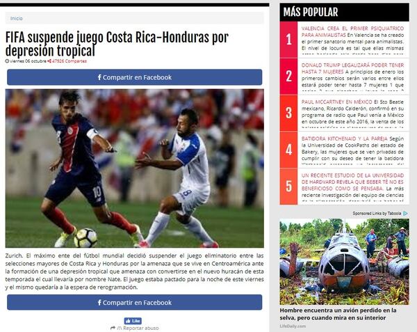 Una Tormenta De Noticias Falsas Tambien Azoto Las Redes Sociales La Nacion