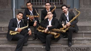  El grupo Saxurbano inyectará  con jazz este viernes al Teatro Nacional