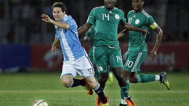 Argentina venció 3-1 a Nigeria en amistoso