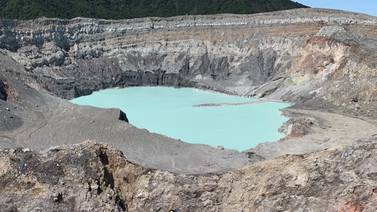 Lago del Poás pierde casi medio millón de metros cúbicos de agua por tiempo de verano