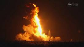 Cohete Antares explotó a segundos del despegue