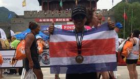 Tica que corrió la maratón de la Muralla China: ‘Ya probé esto y ahora quiero hacer otras’ 
