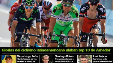 Glorias del ciclismo latinoamericano alaban top 10 de Andrey Amador en el Giro de Italia