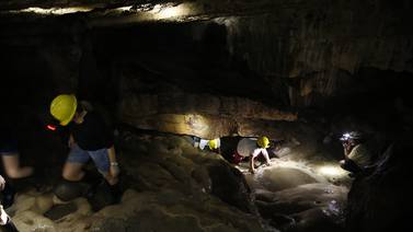 Cavernas de venado,  reto a la claustrofobia