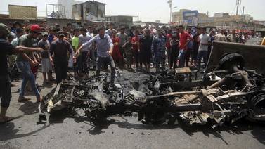 Al menos 94 muertos en atentados del Estado Islámico  en Bagdad