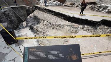 Descubren templo y cancha ritual aztecas en centro de la Ciudad de México