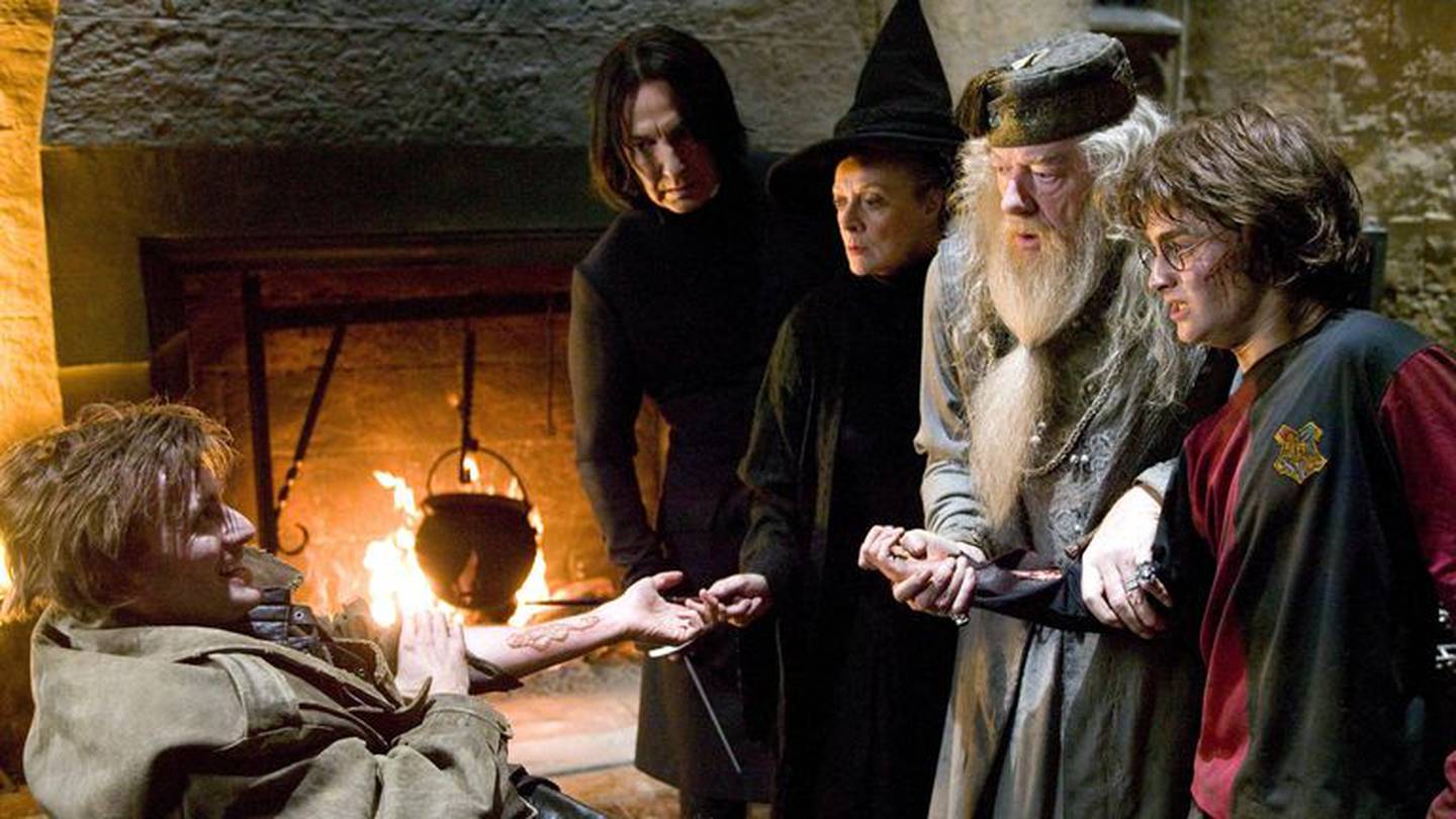 Michael Gambon le dio vida al querido Albus Dumbledore