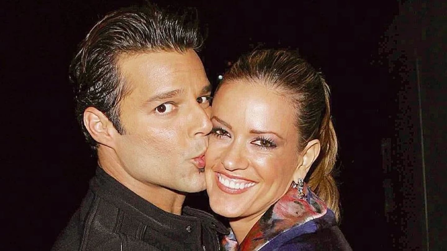 Ricky Martin y Rebecca de Alba