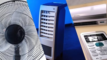 ¿Ventilador, aire acondicionado o enfriador de aire? Explicamos cuál es mejor contra el calor