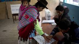Elección del presidente de Perú se definirá en junio