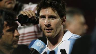 Prensa en vilo por hijo de Messi