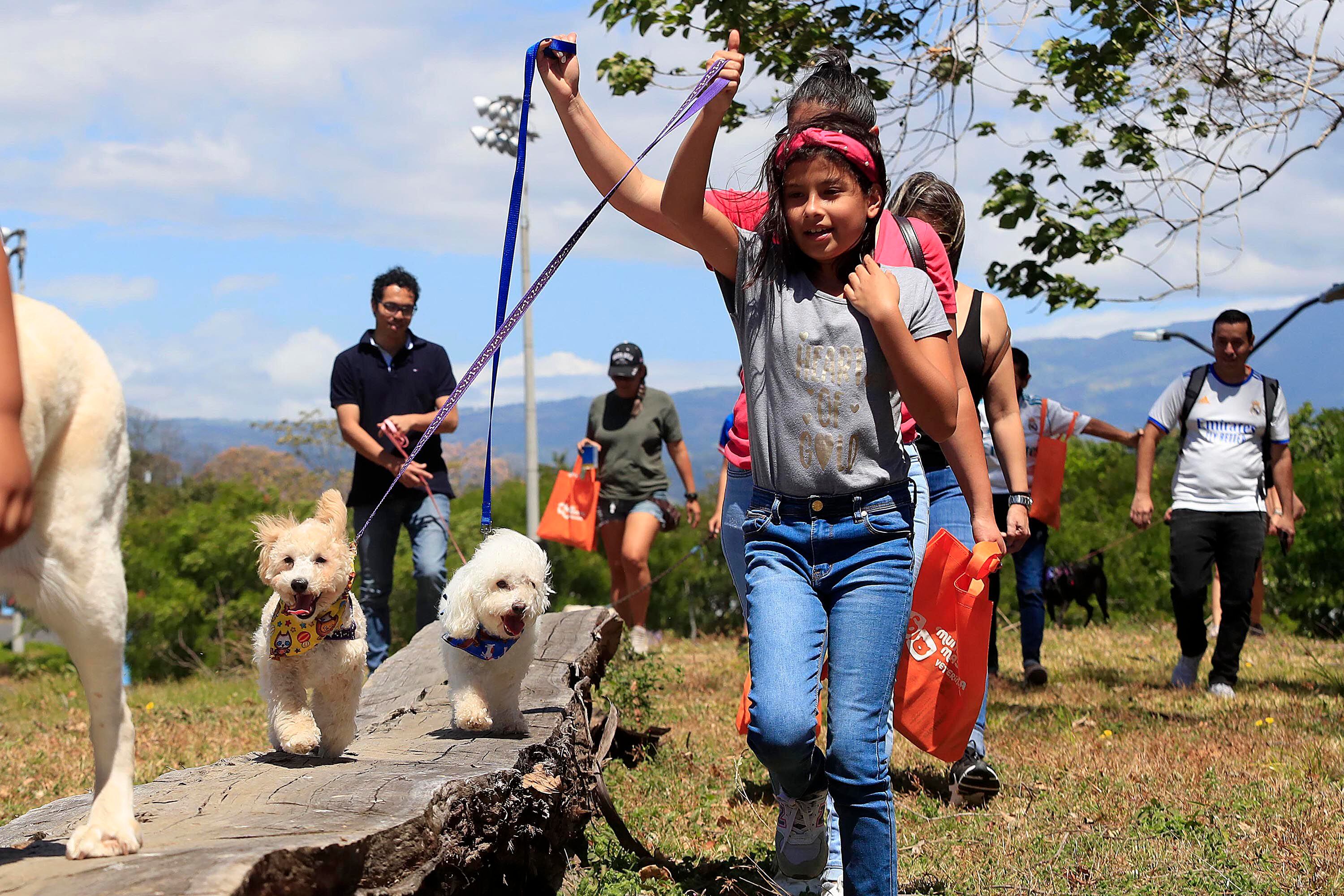Las mascotas de Santa Ana serán las chineadas este sábado en las actividades del Día Mundial de los Animales. Rafael Pacheco.