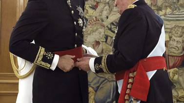 El nuevo rey Felipe VI asume el mando de las fuerzas armadas