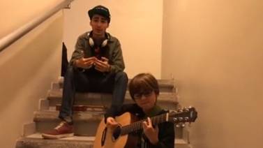 David Nick y Andrey Ramírez cantaron juntos 'Shape of you' de Ed Sheeran