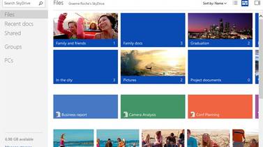 Microsoft anuncia nuevo diseño para su servicio de almacenamiento online SkyDrive