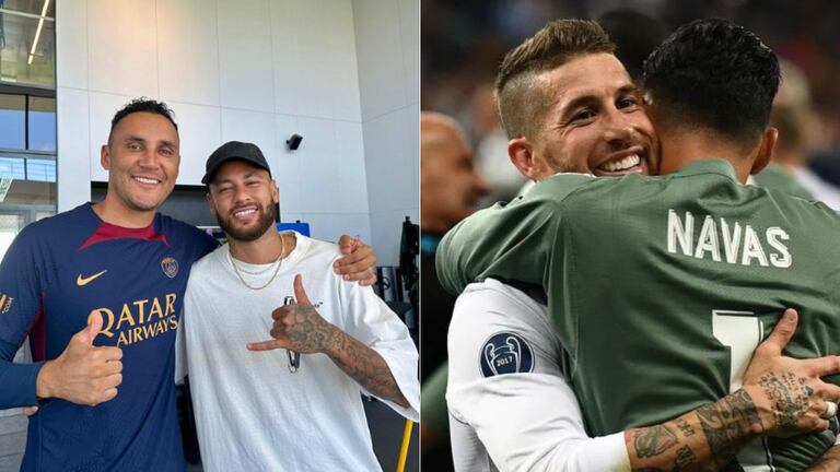 Mbappé, Neymar, Ramos... Estrellas del fútbol despiden a Keylor Navas del PSG