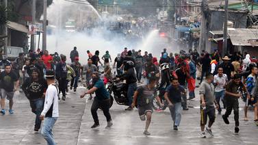Agencia de ONU señala 'fuerza excesiva' en represión de protestas opositoras en Honduras